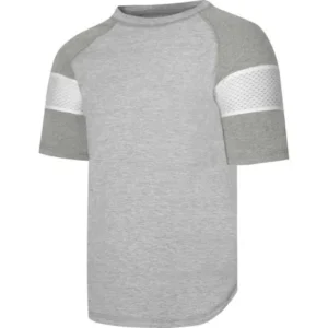 Hanes 4-20 Boys X-Temp Short Sleeve Raglan Henley T-Shirt