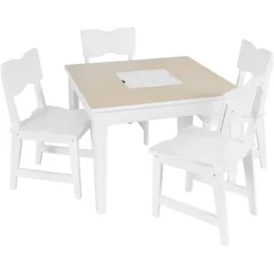 Ace Bayou Kids Table and Chair Set with Storage Center