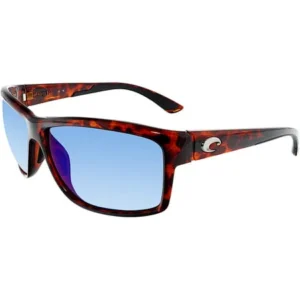 Polarized Mag Bay AA10OBMP Red Rectangle Sunglasses