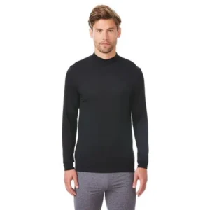 Heat Keep Men Performance Base Layer Mock neck Long Sleeve Shirt