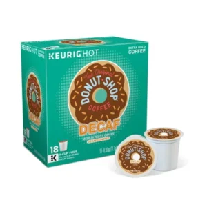 The Original Donut Shop Decaf Keurig Single-Serve K-Cup Pods, Medium Roast Coffee, 18 Count