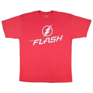 DC Comics The Flash Distressed Logo Men's Big and Tall T-Shirt