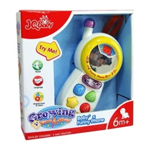 Baby's Funny Phone Toy - Language and musical fun shapes phone for babies 6+ months' babies