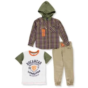 Rocawear Little Boys' Toddler 3-Piece Outfit (Sizes 2T - 4T)