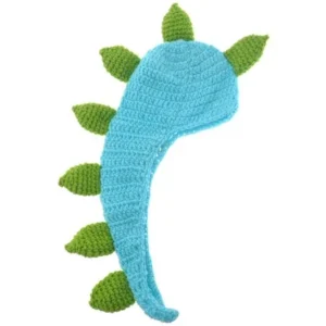 Cute Cartoon Dinosaur Style Infant Newborn Handmade Crochet Beanie Hat for Babies Clothes Newborn Baby Photograph Props