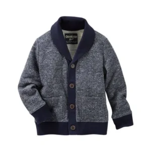 OshKosh B'gosh Little Boys' Jasper Shawl Collar Cardigan 7 Kids