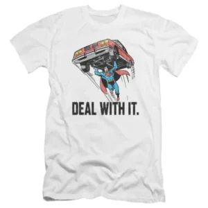 Dco - Deal With It - Premium Slim Fit Short Sleeve Shirt - Large