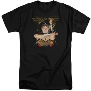 Justice League - Deflection - Tall Fit Short Sleeve Shirt - XX-Large