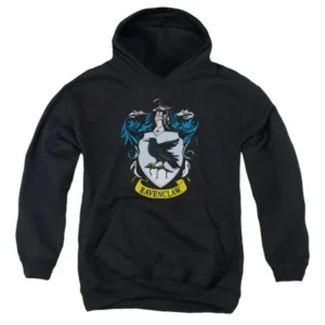 Harry Potter - Ravenclaw Crest - Youth Hooded Sweatshirt - X-Large