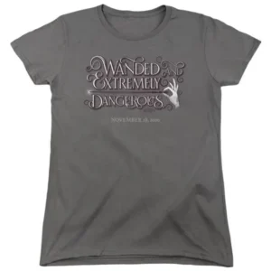 Fantastic Beasts Wanded Womens Short Sleeve Shirt