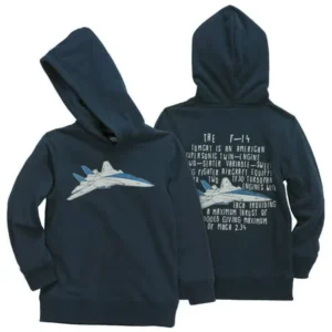 Boys' Airplane Fact Pullover Hoodie Sweatshirt