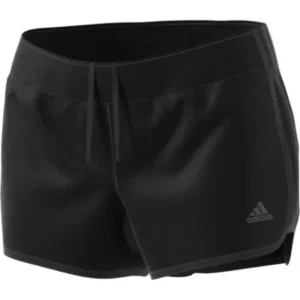 adidas Women's Running Woven M10 Shorts (Black/White (2017), Small)