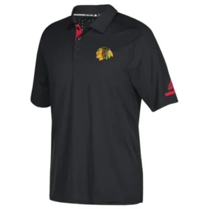 Chicago Blackhawks Adidas NHL Men's 2017 Authentic Locker Room Polo Shirt