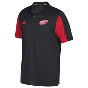 Detroit Red Wings Adidas NHL Men's 2017 Authentic Game Day Polo Shirt