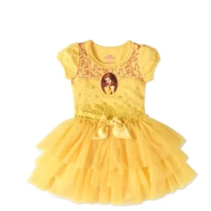 "Belle ""Beauty and the Beast"" Toddler Girl Tutu Dress"