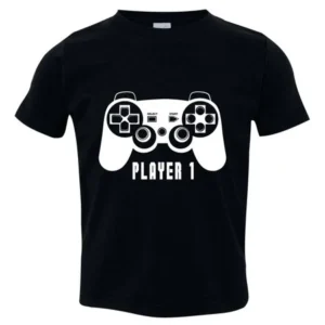 Gamer Shirt for Big Brother, Player 1 Shirt, Includes Size 12-18 Month