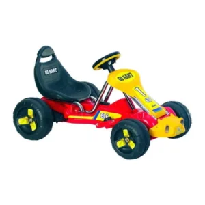 Ride On Toy Go Kart, Battery Powered Ride On Toy by Hey! Play! â€“ Ride On Toys for Boys and Girls, For 3 â€“ 5 Year Olds (Red)