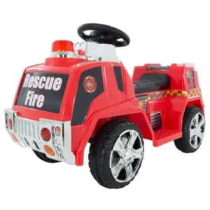 Ride on Toy, Fire Truck for Kids, Battery Powered Ride on Toy by Hey! Play! - Toys for Boys and Girls, Toddler - 5 Years Old