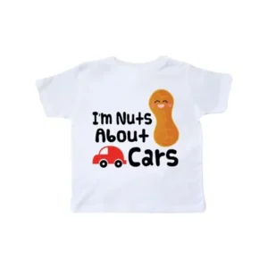 Nuts About Cars Cute peanut Toddler T-Shirt