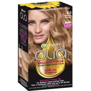 Garnier Olia Ammonia Free Hair Color [8.0] Medium Blonde 1 Each