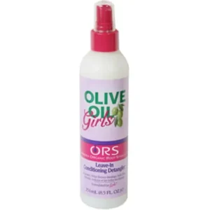 6 Pack - Organic Root Stimulator Girls Olive Oil Leave-In Conditioning Detangler, 8.5 oz