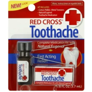 6 Pack - Red Cross Toothache Complete Medication Kit 0.12 oz
