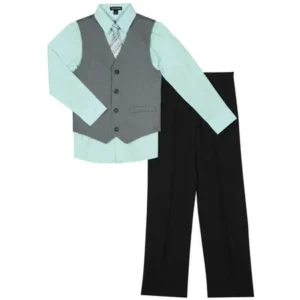 Boys' Sharkskin Special Occasion Dress Outfit Set