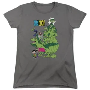 Teen Titans Go - Beast Boy Stack - Women's Short Sleeve Shirt - Small