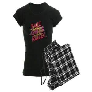 CafePress - Tall Girls Rule! - Women's Dark Pajamas