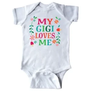 My Gigi Loves Me Girls Gift Apparel Infant Creeper