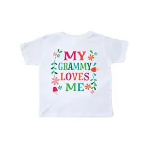 My Grammy Loves Me Girls Gift Apparel Toddler T-Shirt