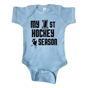 my 1st hockey season Infant Creeper