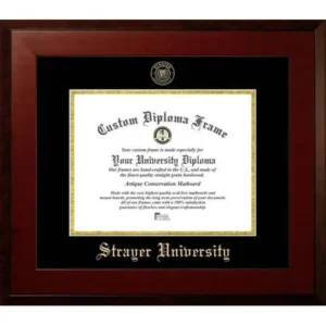 Diploma Frame Deals Strayer University The Designer Diploma Picture Frame