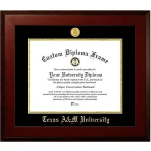 Diploma Frame Deals Texas A & M University The Designer Diploma Picture Frame