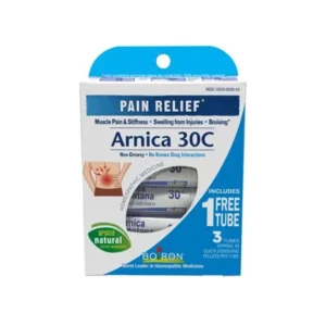 Boiron Arnica Montana 30C Pellets Pack (3 Tubes), Homeopathic Medicine for Pain Relief