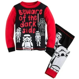 Disney Store Star Wars "Beware of the Dark Side" PJ Pals Pajama for Boys