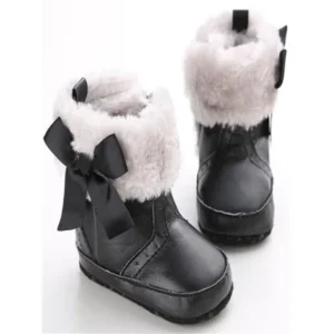 Baby Keep Warm Soft Sole Snow Boots Soft Crib Shoes Toddler Boots
