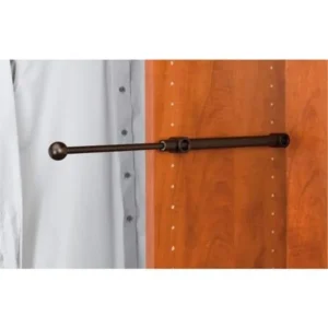 Rev-A-Shelf Oil-rubbed Bronze 14-inch Designer Pull-out Clothes Closet Valet rod