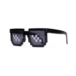 Deal With It 8 Bit Pixel Framed Glasses Sunglasses Meme Thug Life Video