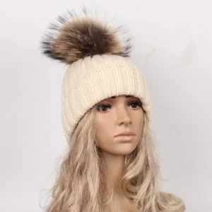 fashion winter autumn Women Winter Crochet Hat Wool Knit Hemming Warm Cap