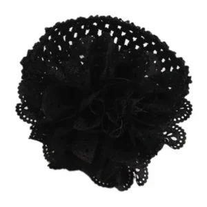 Baby Kids Girls Lace Flower Hairband Headband Dress Up Head band Black