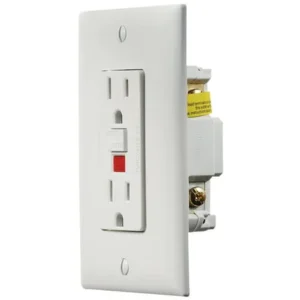 RV Designer AC GFCI RV Outlet with Cover Plate