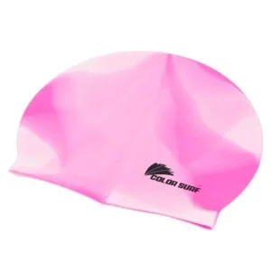 Unique Bargains Unisex Sports Athletes Assorted Color Dome Shaped Elastic Swimming Cap