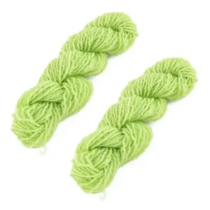 Unique Bargains Polyester Knitting Sweater Scarf Slipper Sewing Yarn String Light Green 50g 2pcs