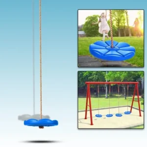 Disc Swing Seat Kids Adult Toy Outdoor Playground Play Set with Chain ROJE