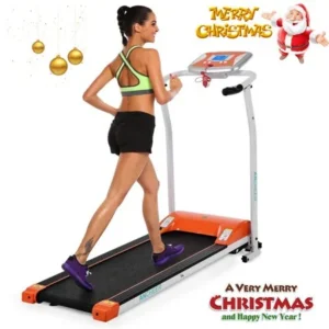 Christmas Clearance SALES Folding Electric Treadmill Exercise Fitness Treadmill with Heart rate monitor function WIMA