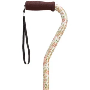 Harvy Canes - Fashion Prints in Offset - Walking Cane - 30"-39" - Night Flowers