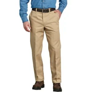 Genuine Dickies Big Men's Regular Fit Straight Leg Flat Front Pant