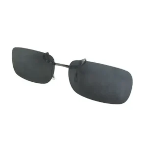 Women Men Gray Lens Driving Leisure Glasses Polarized Clip On Sunglasses