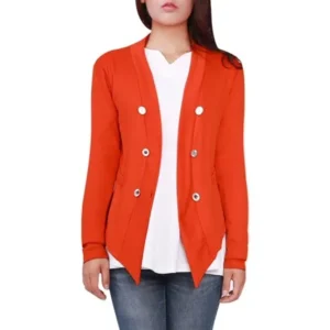 Women's New Fashion V Neck Long Sleeve Solid Color Casual Cardigan